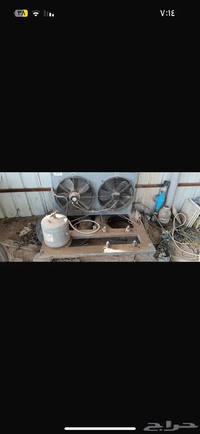 معدات تبريد وتجميد كمبروسرات بأحجام مختلفه وبرادات 3