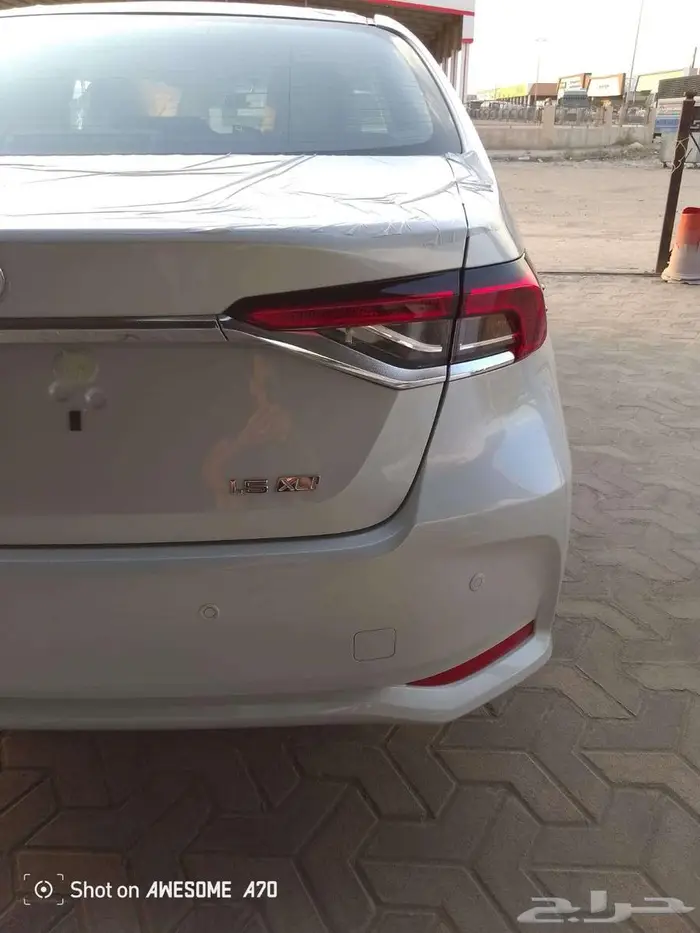 تويوتا كرولا ستاندر 2.0 طيس بنزين 2025 ابيض  فضي  رصاصي 13
