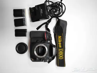 للبيع كاميرتان نيكون d800و d90 0