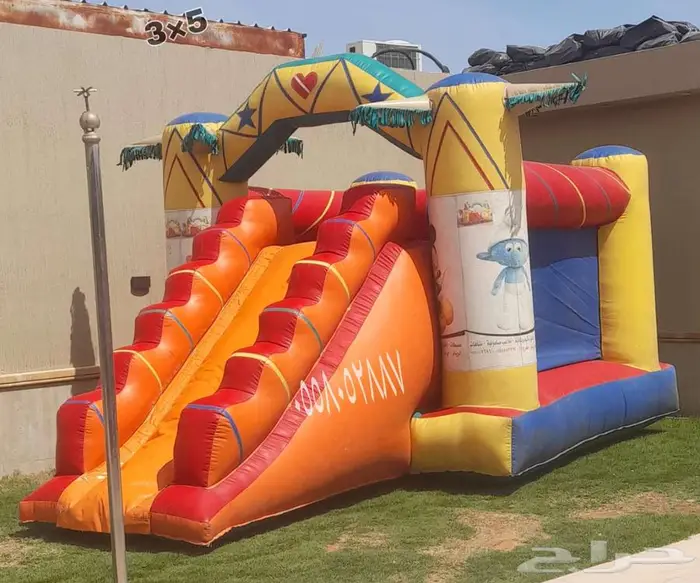 نطيطات زحاليق مائيه ملعب صابوني 0