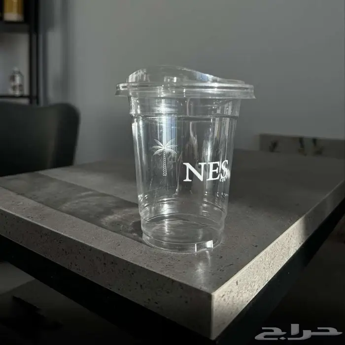 أكواب بلاستيك شفاف 4