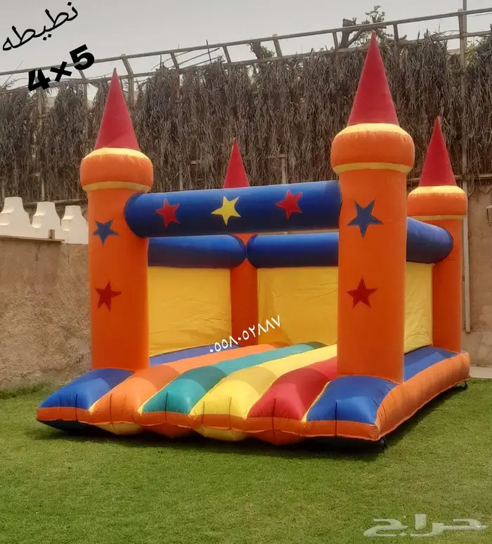 نطيطات زحاليق مائيه ملعب صابوني 1