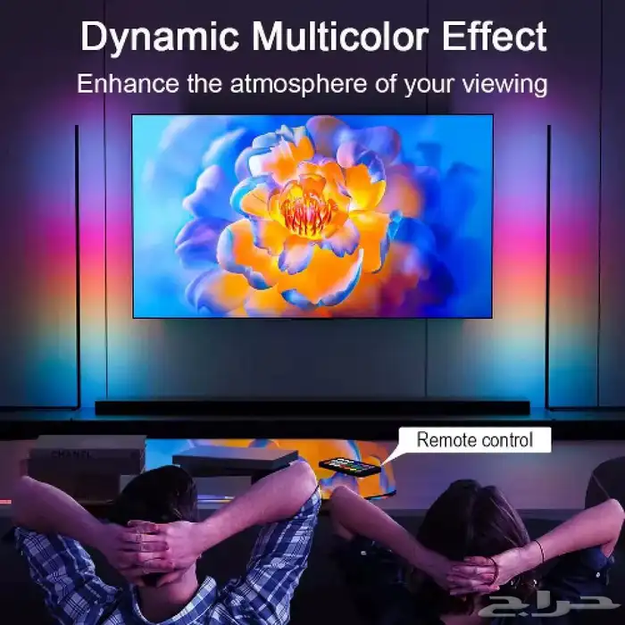 اضاءة RGB الملونة بطول يصل حتى متر ونصف   VERTIK 1