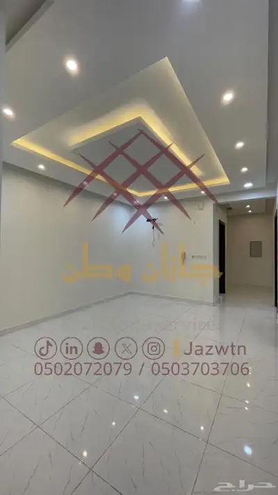 للإيجار شقة خمس غرف في مخطط 8 بمدينة جيزان 6