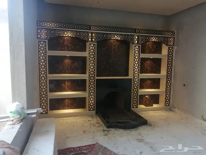 مشبات خشب لكسان مشبات رخام وخشب مشبات حديثه مشبات 37