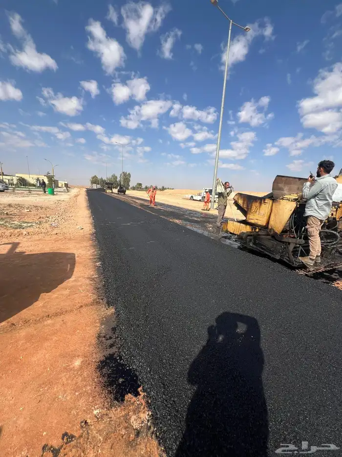 مقاول اسفلت تنفيذ بنية تحتية مياه هاتف كهرباء مخططات 9