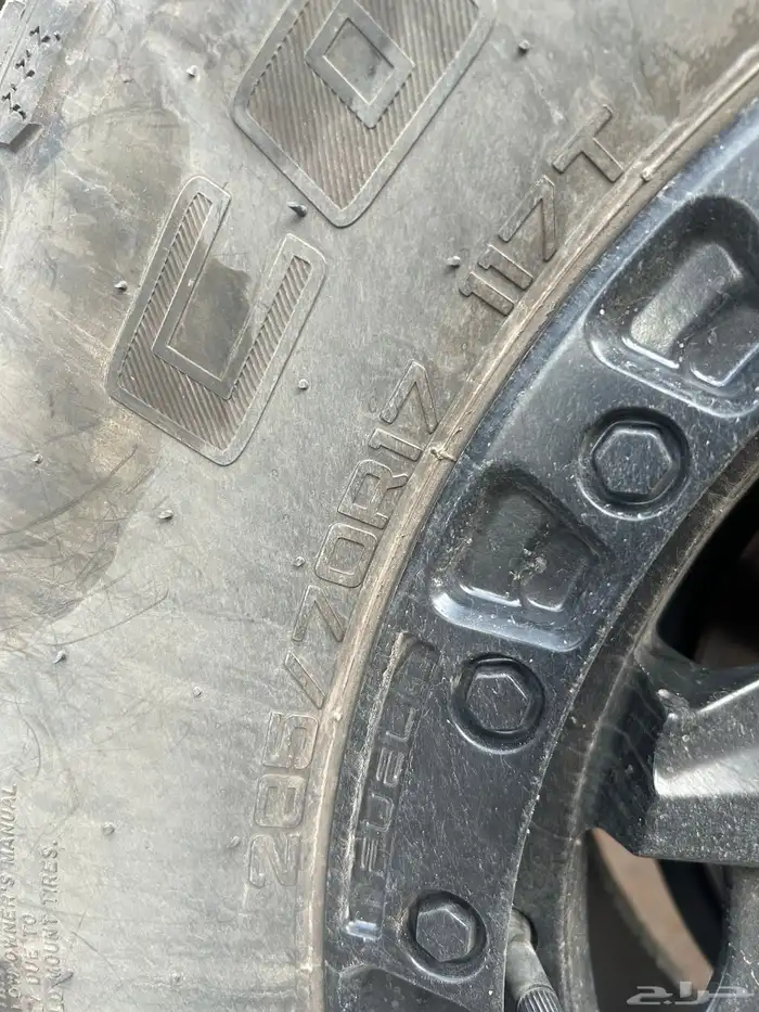 للبيع جنوط FUEL 6 صواميل 2