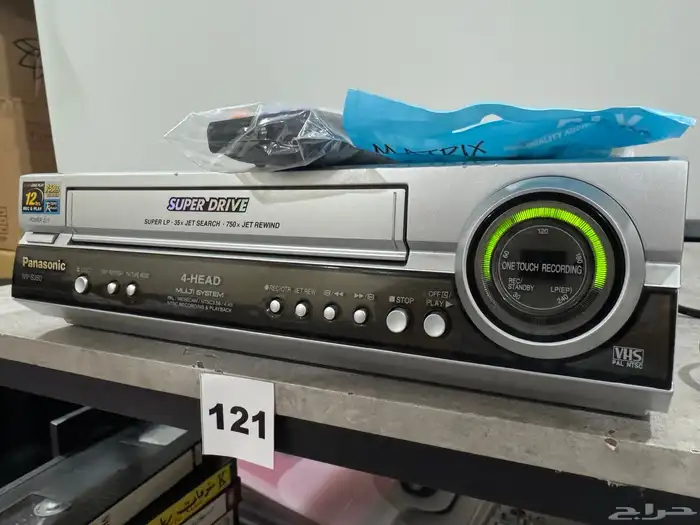 (تم البيع) جهاز فيديو (VHS) باناسونيك SUPER DRIVEمتعدد (121) 2