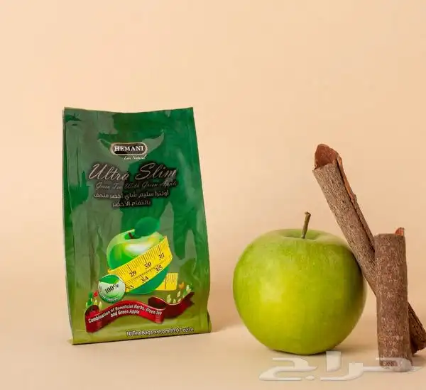 شاهي التفاح الأخضر للتخسيس 2