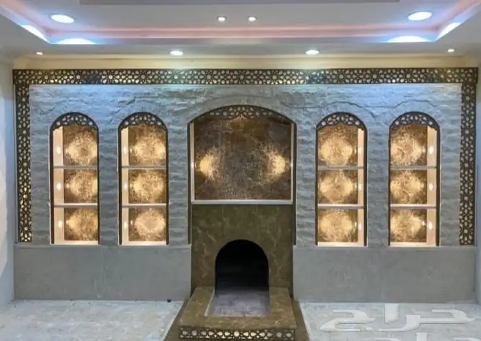 مشبات خشب  رخام مغاسل رخام 2