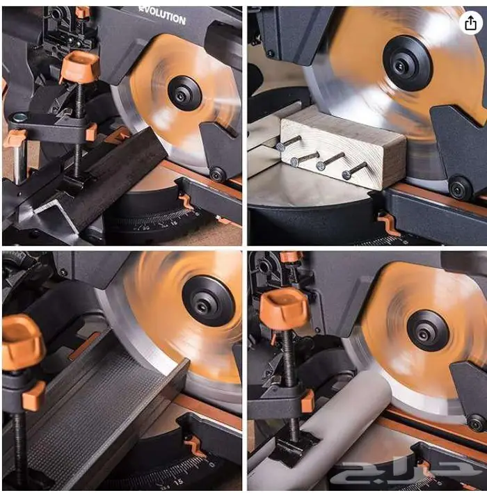 Evolution Power Tools R255SMS  منشار زاويه 4