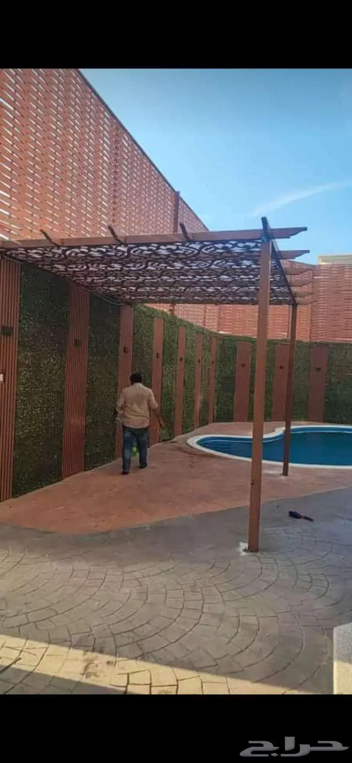 مظلات برجولات مظلات كوفيهات مظلات خشبي مظلات جلسات خارجية 3