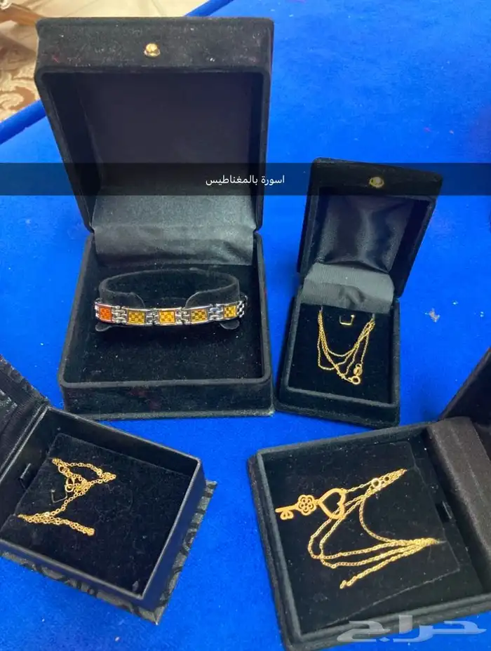 سلاسل ذهب ماشاءالله عيار 18 للبيع 9