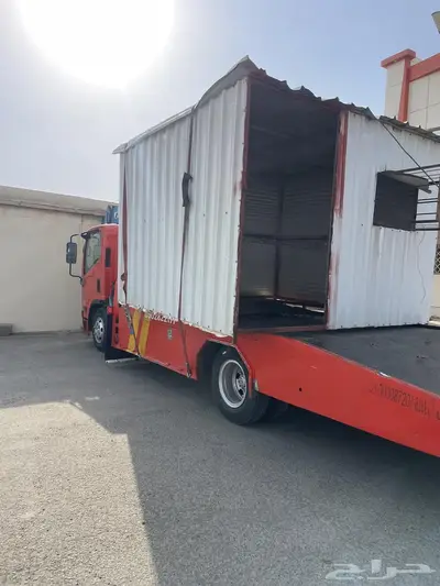 سطحة ونش كرين صبيا لنقل السيارات 1