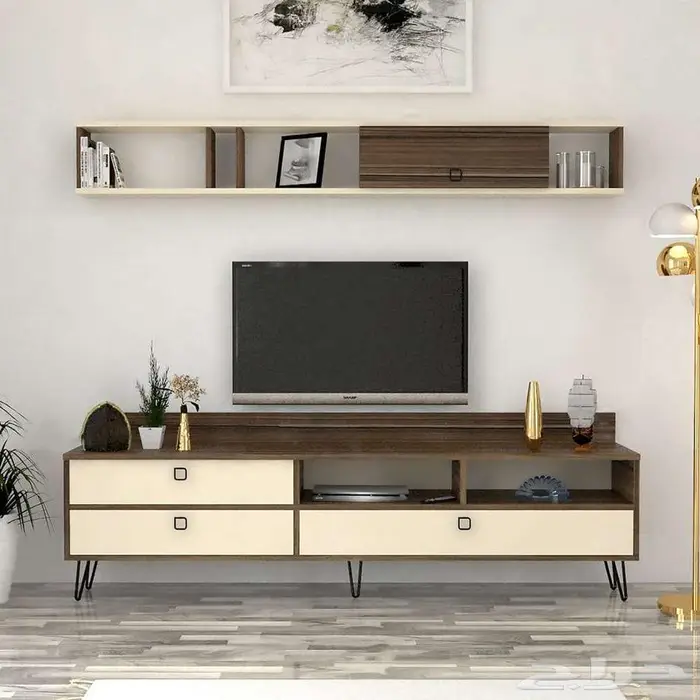 طاولات تلفزيون جمال واناقة في كل زاوية 1