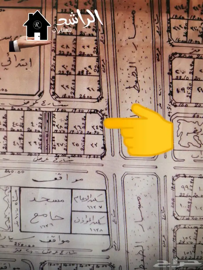 أرض سكنية للبيع بحي الملك خالد بعنيزة 0