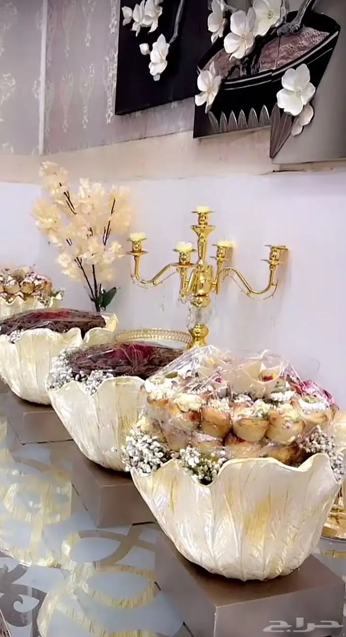 صحون ضيافه للمناسبات جديده . السعر 20 4