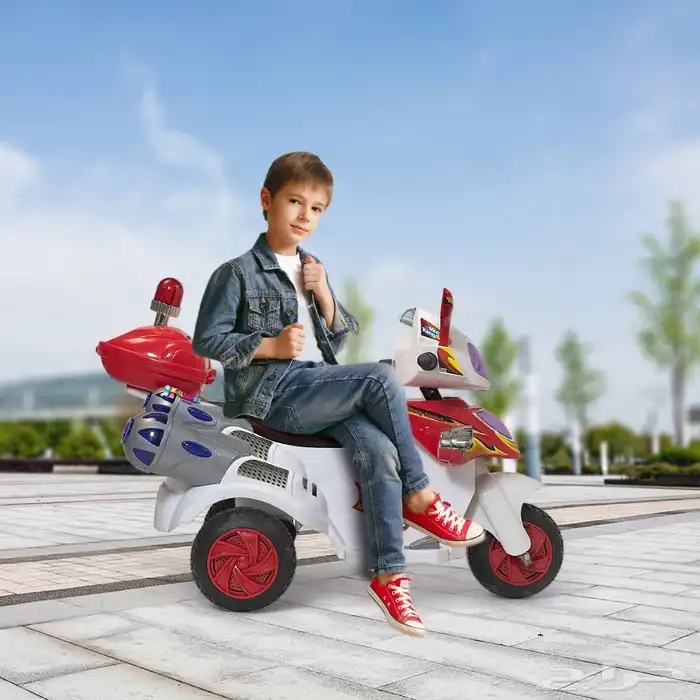 دباب كهربائية للأطفال بتصميم مميز وجذاب - دباب بقوة 6 فولت 4