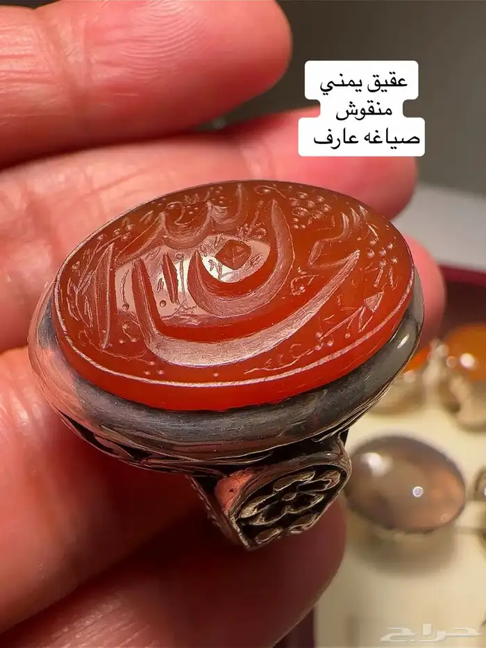 خواتم عقيق يمنيه 30