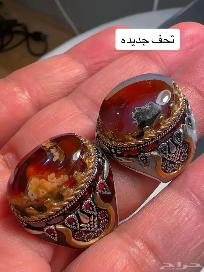 خواتم عقيق يمنيه 7