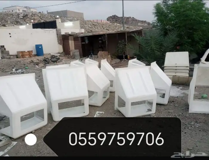 غطاء مكيف. فيبر جلاس. 6