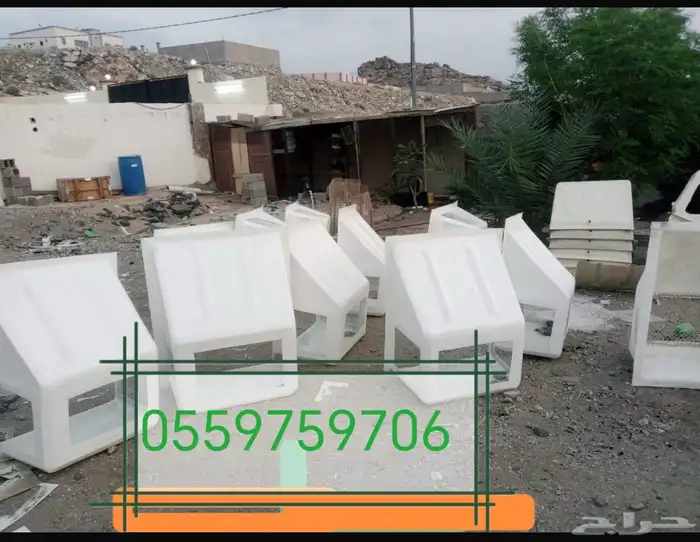 غطاء مكيف. فيبر جلاس. 7