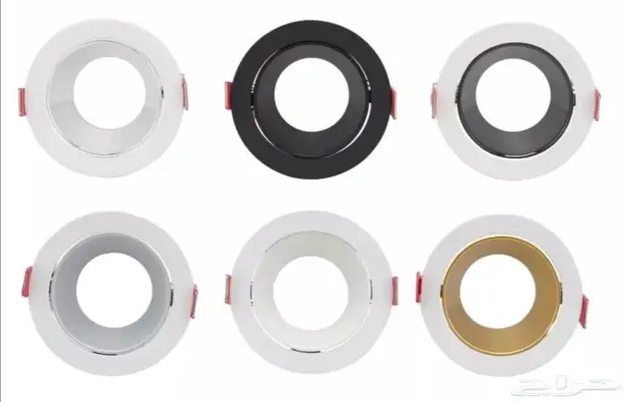 مانع توهج مانع للتوهج اطارات سقف سبوت لايت انارة ضد التوهج 15