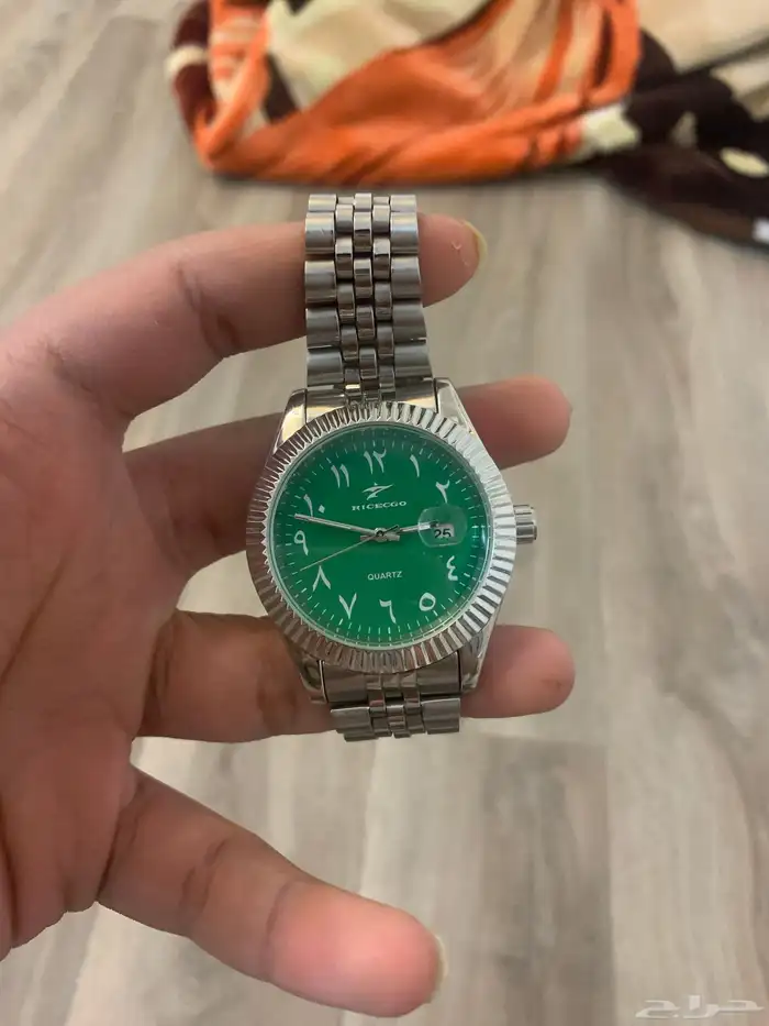 ساعه رجاليه ارقام عربيه 0