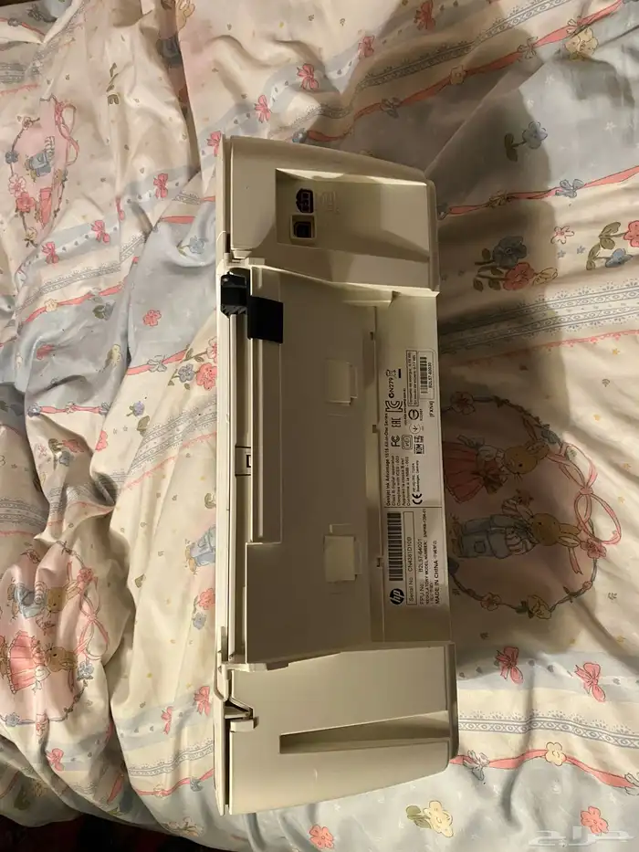 طابعه لون ابيض ورمادي ماركة hp 11