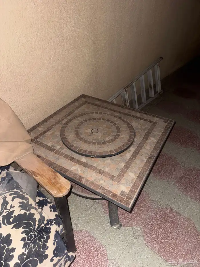جلسه شعبيه قطعتين وطوله حطب ونار على السوم 1
