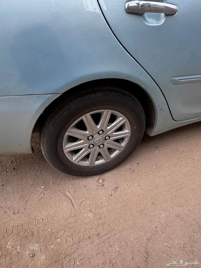 جنوط كامري شبه جديدة الجنوط الاربع كلها بنفس الحالة 0