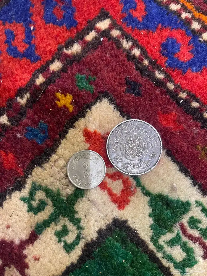 عملة الملك عبدالعزيز والملك خالد رحمهم الله 0