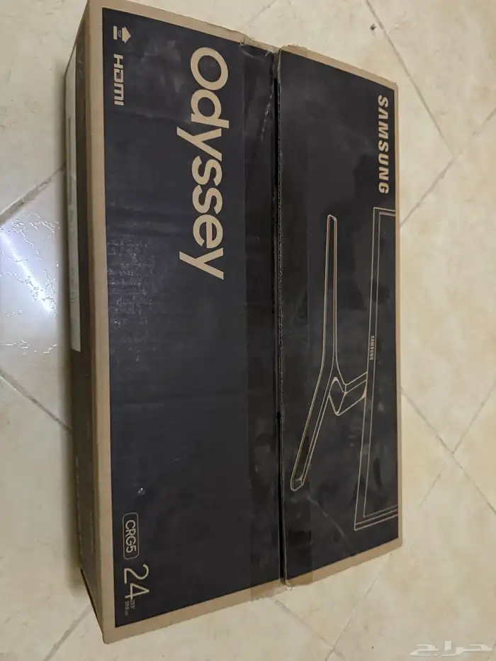 شاشة سامسونج 24 بوصة FHD للألعاب - 144Hz - استعمال نظيف 0