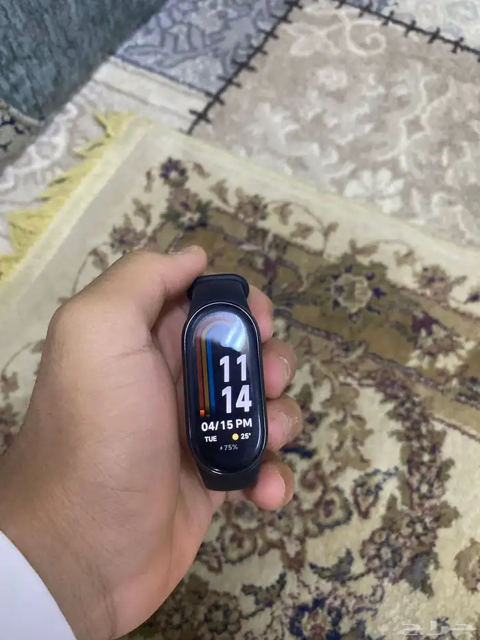 ساعة شاومي 8 جديدة استخدام استعمال خمس ايام 0