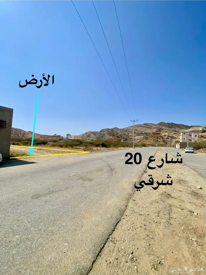 أرض للبيع مخطط مربه مساحة 800 بسعر 230 ألف بصك 4