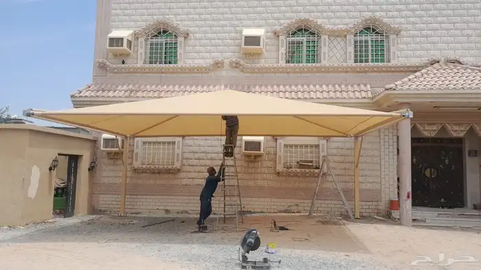 مظلات سيارات جده تركيب مظلات سواتر 4