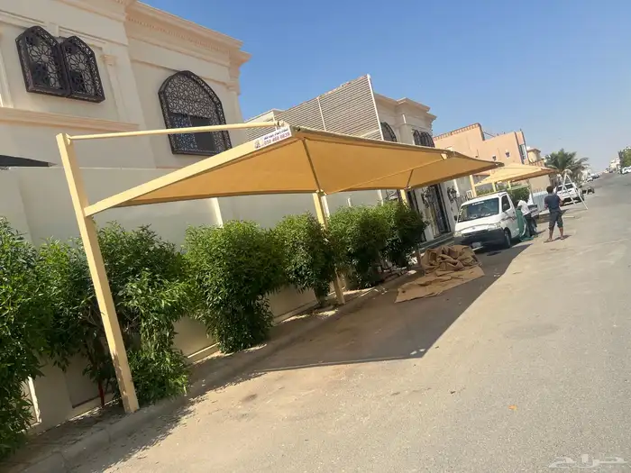 مظلات سيارات جده تركيب مظلات سواتر 1