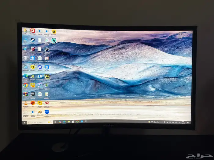 شاشة سامسونج 24 بوصة FHD للألعاب - 144Hz - استعمال نظيف 6