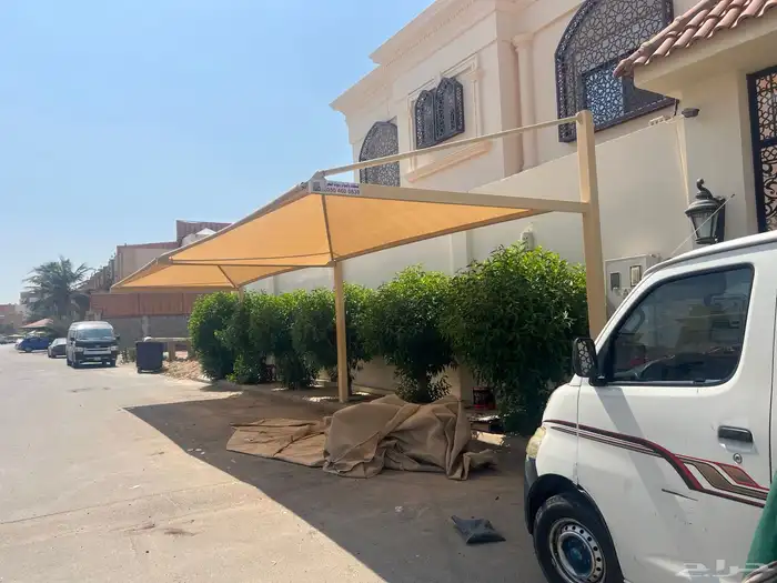 مظلات سيارات جده تركيب مظلات سواتر 2