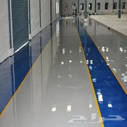 معلم صبة مروحة صبة مطبوعة أرضيات الايبوكسي 23