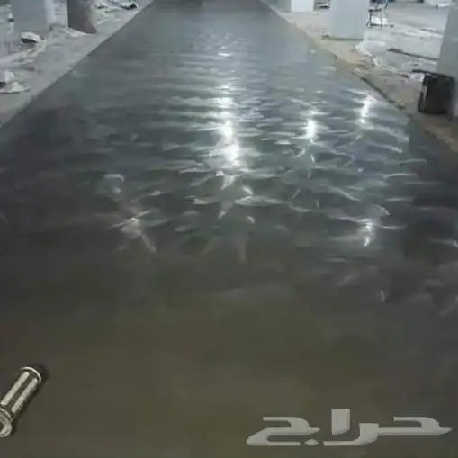 معلم صبة مروحة صبة مطبوعة أرضيات الايبوكسي 3