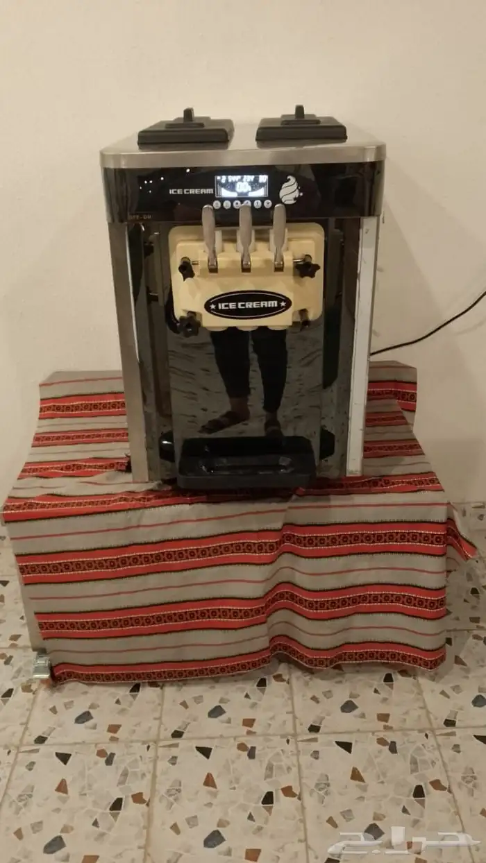 الة ايسكريم وزحليقة بأرخص الأسعار في الرياض فقط 1