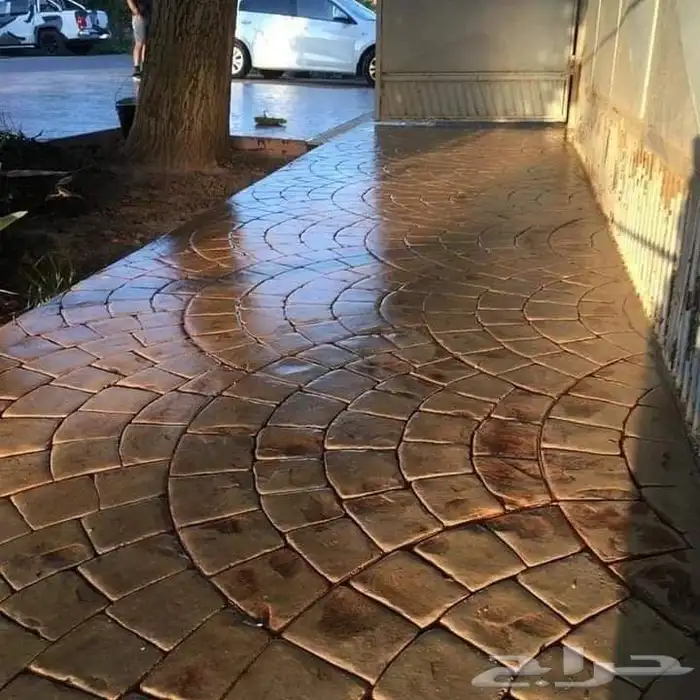 معلم صبة مروحة صبة مطبوعة أرضيات الايبوكسي 15