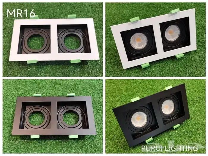 مانع توهج مانع للتوهج اطارات سقف سبوت لايت انارة ضد التوهج 40