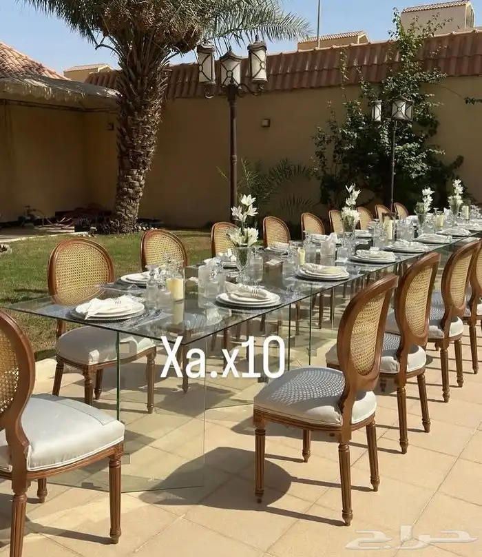 تأجير طاولات عشاء 2
