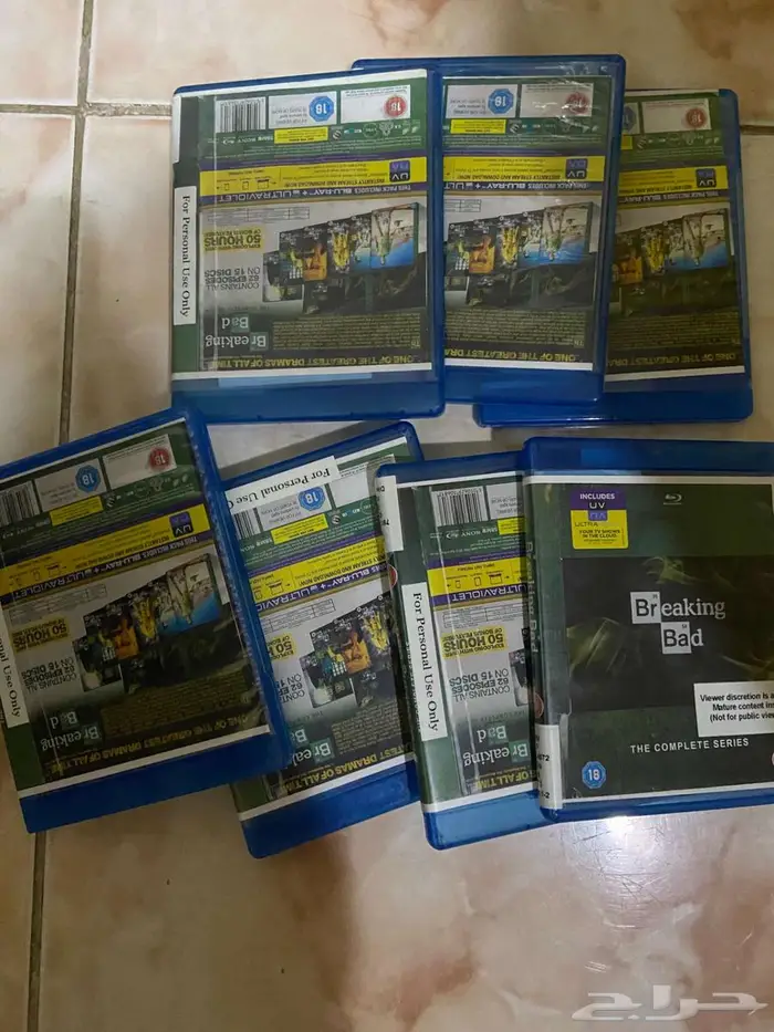 اسطوانات دى فى دى اصليه لمسلسل breaking bad 1