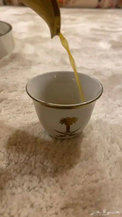 القهوة السعودية مع الهيل والزعفران 2