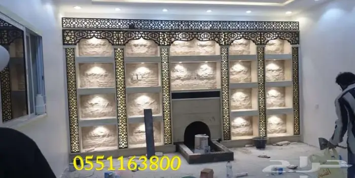 مشبات الفاخرة المشبات الملكية مشب ريفي بلمسة سعودية المشب 32