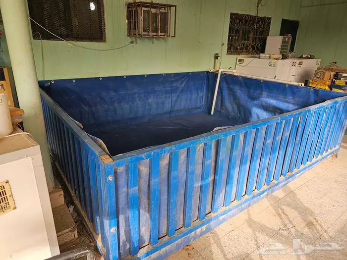 مسبح مع فلتر الخرج 2