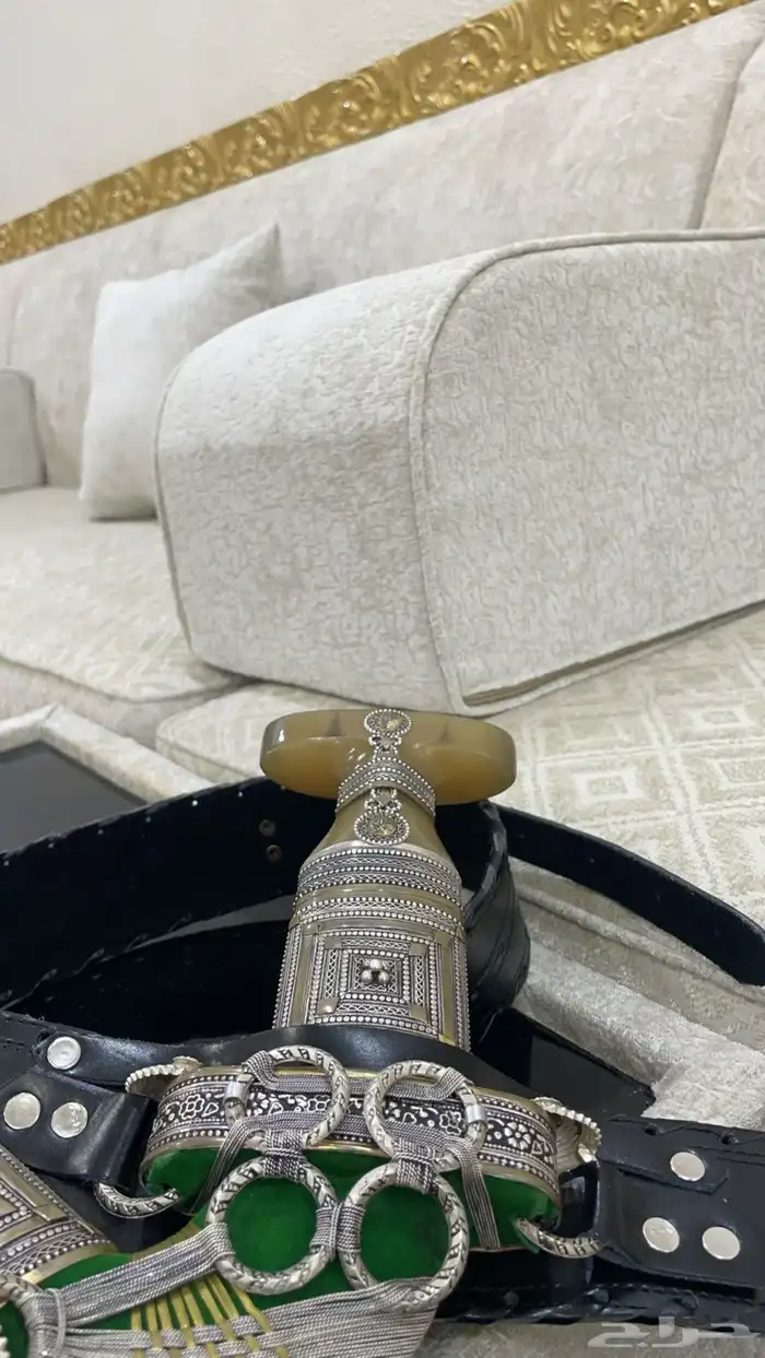 خنجر جنبيه حك زراف مطرح 4 ونص 2